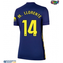 Ženski Nogometni dresi Atletico Madrid Marcos Llorente #14 Gostujoči 2025-26 Kratek Rokav